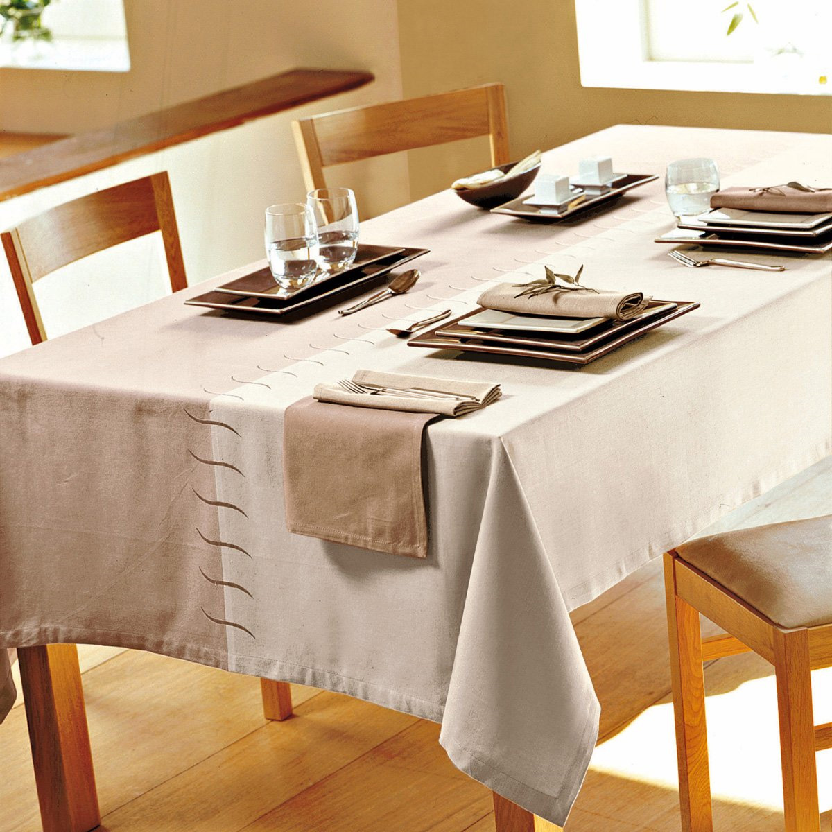Decorazioni per tavolo da San Valentino tovaglia lavabile per tavolo da pranzo da cucina tovaglia in poliestere e cotone stampato